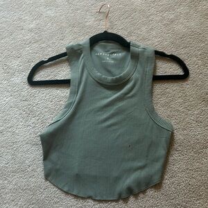 Aeropostale tank top size small color army green